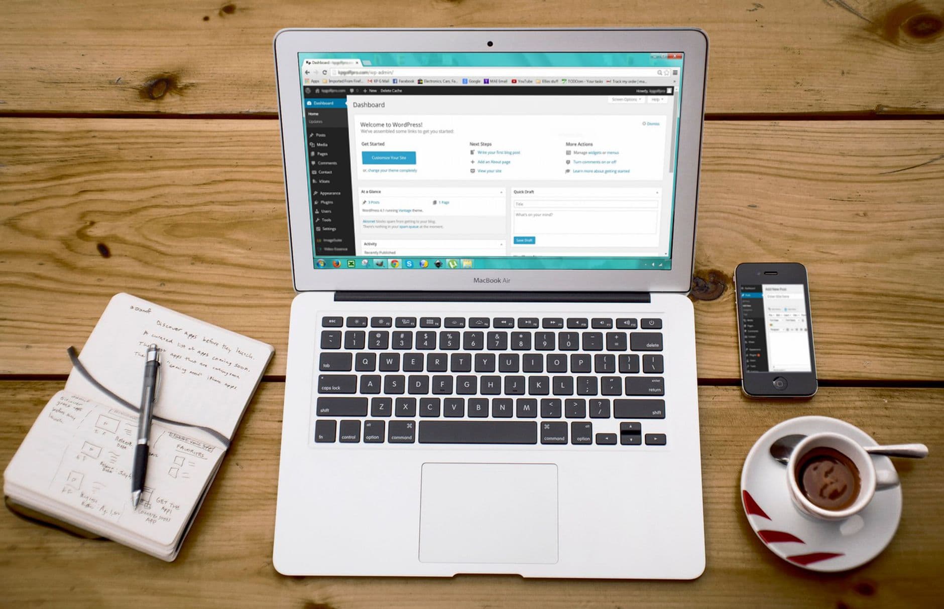 WordPress hosting and website builder